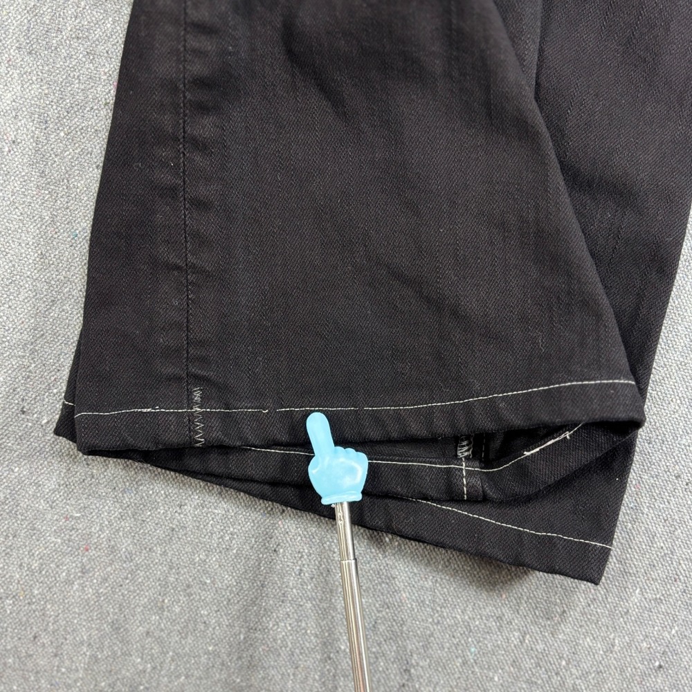 Lucky Brand Lil Maggie Black Jeans Womens 2/26 Y2K Vintage Made in USA - Picture 3 of 11